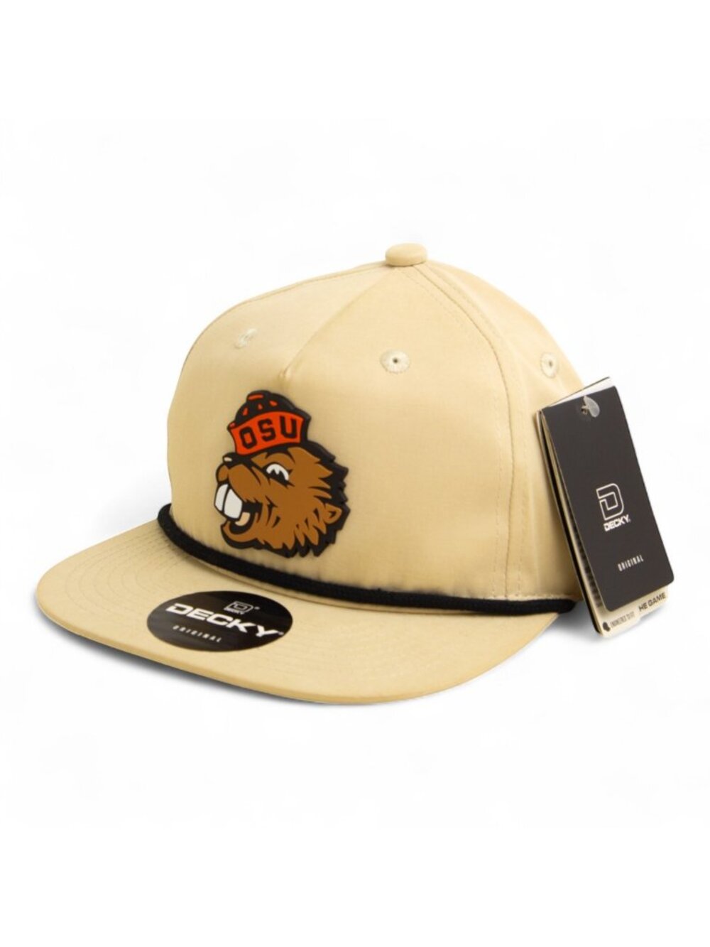 Oregon State Beavers Benny 3D Classic Rope Hat- Birch/ Black